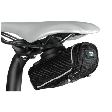 Сумка велосипедная Scicon Phantom 230 Pro, подседельная, Carbon + монтажки