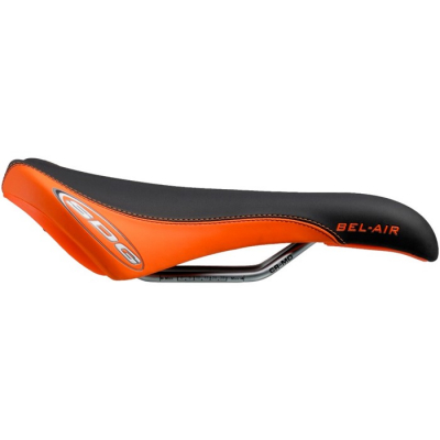 Седло SDG Bel-Air RL Cro-Mo Black/Orange
