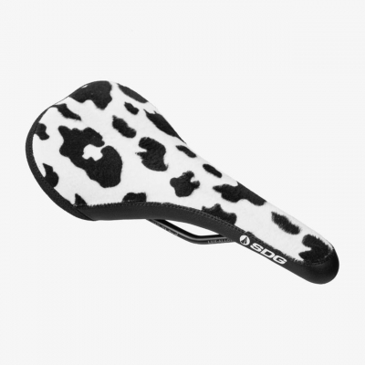 Седло SDG Bel-Air V3 Alloy Cow Print