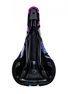 Седло SDG Bel-Air V3 Artist Camo Alloy Purple