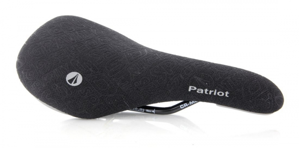 Седло SDG Patriot RL Cr-mo Black/Grey Icon