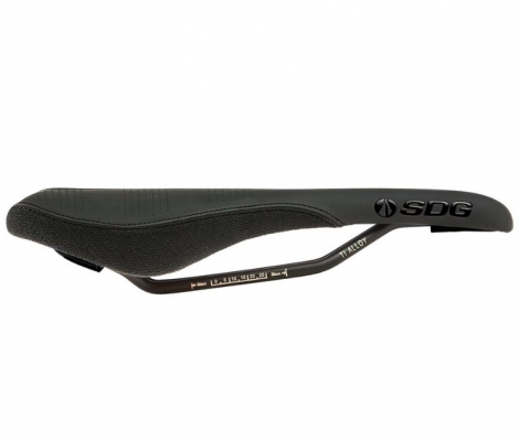 Седло  SDG Radar Steel Black/Black
