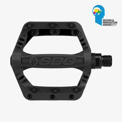 Педали SDG Slater Pedals 90x90mm Black