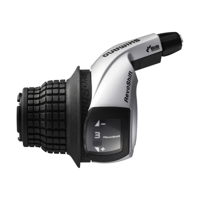 Шифтер  SHIMANO Tourney, RS45, лев, 3ск, тр. 1800мм, б/уп.