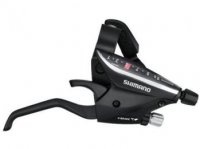 Шифтер/тормозная ручка SHIMANO ST-EF65-7R2 ALTUS для V-brake правая, под два пальца, 7 скоростей, черная