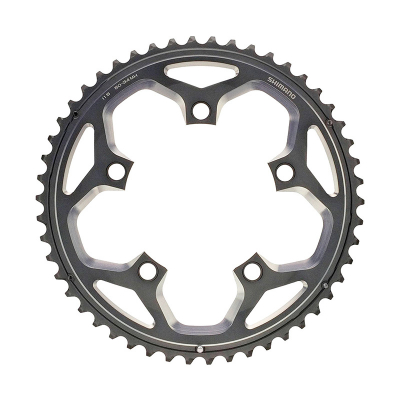 Звезда передняя SHIMANO 50T-MH для системы FC-RS500 50-34T, цвет серебро