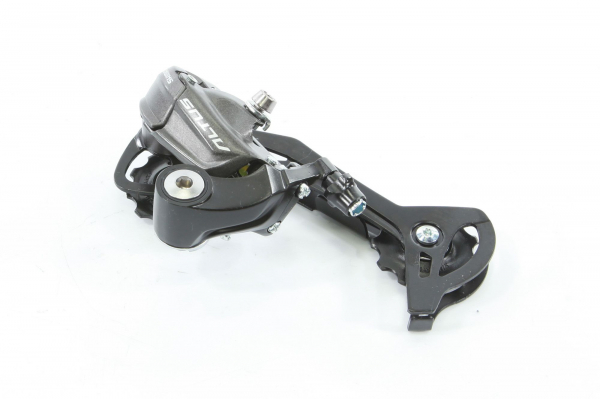 Переключатель задний SHIMANO Altus, M370, SGS, 9 ск., цв. черный