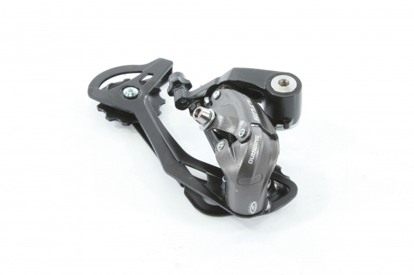 Переключатель задний SHIMANO Altus, M370, SGS, 9 ск., цв. черный