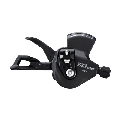 Шифтер SHIMANO Deore, M4100-R, прав, 10ск, крепл. I-Spec EV, с индикатором, тр. 2050мм с SP41 1880 мм