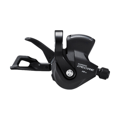 Шифтер SHIMANO Deore, M4100-R, прав, 10ск, на хомут, с индикатором, тр. 2050мм с SP41 1880 мм