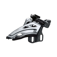 Перек-ль передний SHIMANO Deore, M6020-E, для 2x10ск, E тип(без BB пластины), side-swing