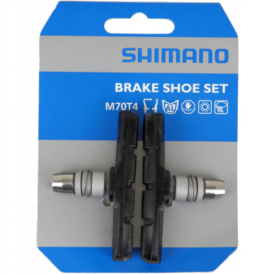 Торм. колодки SHIMANO для v-brake, M70T4, пара