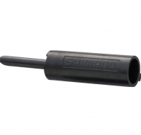 Концевик оплетки SHIMANO пластик, внутренний диаметр 4 мм, внешний диаметр 6 мм, с язычком (100 шт)