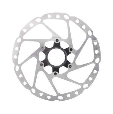 Тормозной диск SHIMANO RT64, 180мм, C.Lock, с стоп. кольцом внешн. шлицы