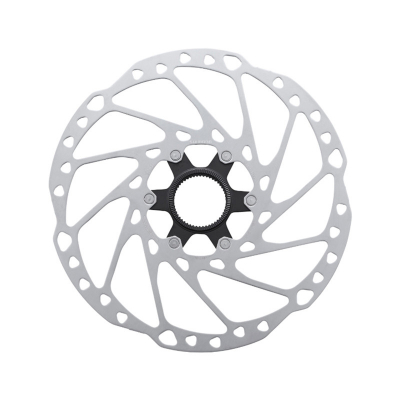 Тормозной диск SHIMANO RT64, 203 мм, C.Lock, с стоп. кольцом внешн. шлицы