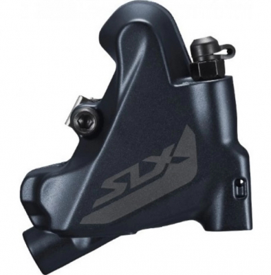 Калипер задний SHIMANO SLX M7110 гидравлический, flat mount, с болтами, полимерные колодки