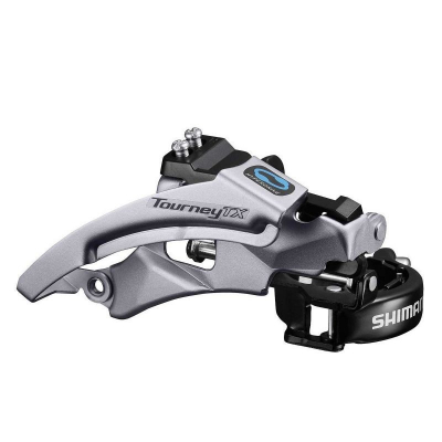 Переключатель передний SHIMANO Tourney, TX800, ун. тяга, нижн. хомут, уг.:66-69