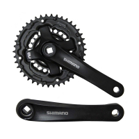 Система SHIMANO TY501, 170мм, для 2x7/8ск, Кв, 46/30, без защиты от цепи., с болтами креп