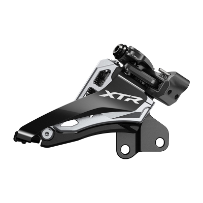 Переключатель передний SHIMANO XTR, M9100-E, 2x12ск, e-type, Side Swing