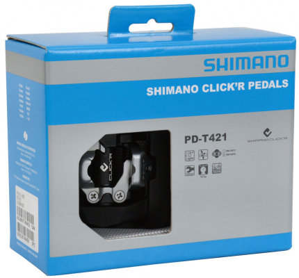 Педали SHIMANO PD-T421 Click'R SPD