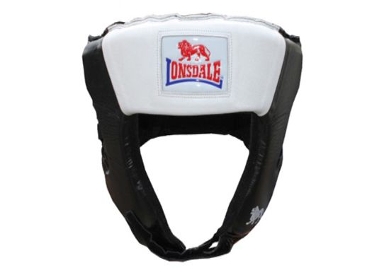 Шлем открытый Lonsdale Super Pro кожа M, L Арт.27497