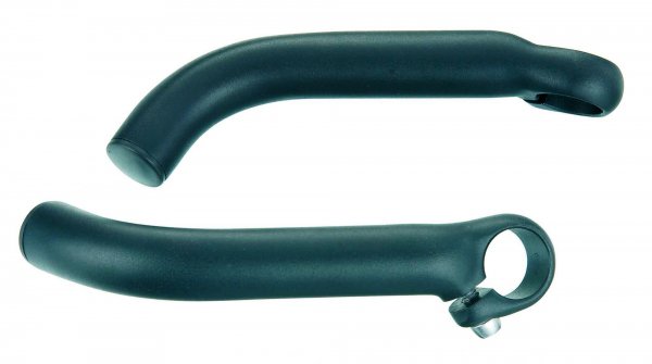 Набор рогов гнутых Bike Attitude ALLOY BAR END POWDER BLACK