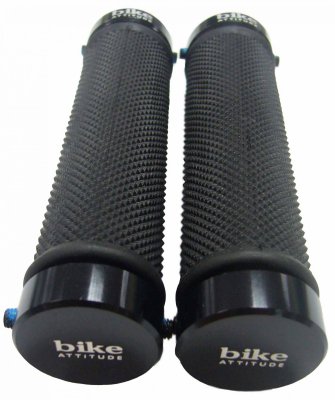 Набор грипс 2х слойных 130 мм Bike Attitude DOUBLE DENSITY PP/GEL