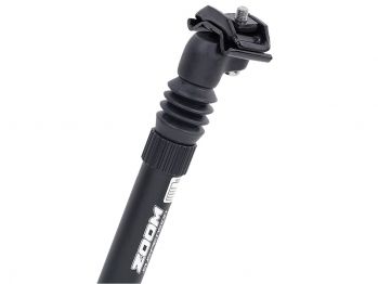 Штырь подседельный Zoom SP-70 с аморт., алюм., D:31,6хL:350мм, чёрный, 1 болт