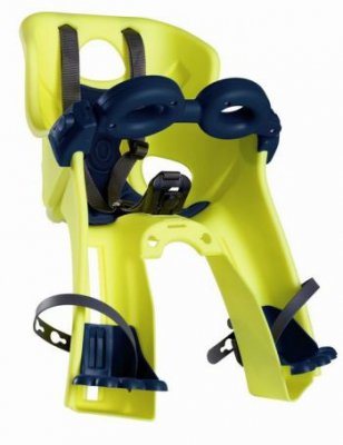 Сидение переднее BELLELLI Freccia SportFix Hi-Viz, светоотражающее, жёлтое