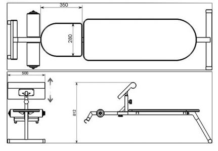 Скамья для пресса Kampfer KSW professional Bench Press NEW