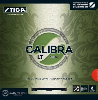 Накладка Stiga Calibra LT Sound 2.0 мм (черный)
