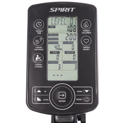 Гребной тренажер Spirit Fitness CRW800H2O
