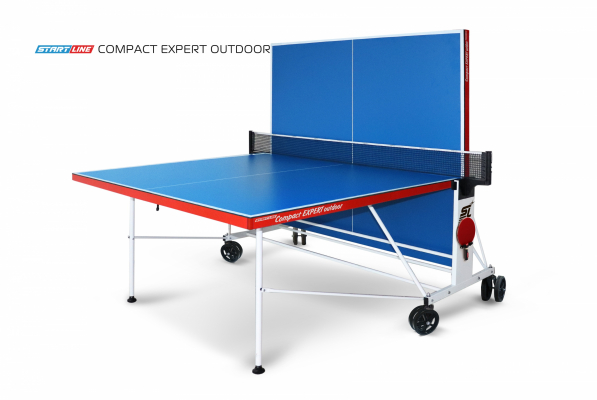 Теннисный стол всепогодный складной Start Line "Compact Expert Outdoor" (274 х 152,5 х 76 см)