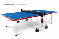 Теннисный стол всепогодный складной Start Line "Compact Expert Outdoor" (274 х 152,5 х 76 см)