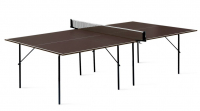 Теннисный стол влагостойкий Start Line Hobby-2 Outdoor (273 х 150 х 76 см), коричневый