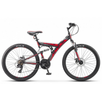 Велосипед Stels Focus MD 24" 18-sp V010 Красный/Чёрный (2022)