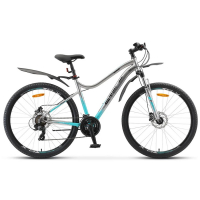 Велосипед Stels Miss 7100 D 27.5" V010 Хром (2020)
