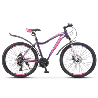 Велосипед Stels Miss 7500 D 27.5" V010 Темно-пурпурный (2020)