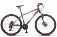 Велосипед Stels Navigator 590 MD K010 Серый/Красный (2020)