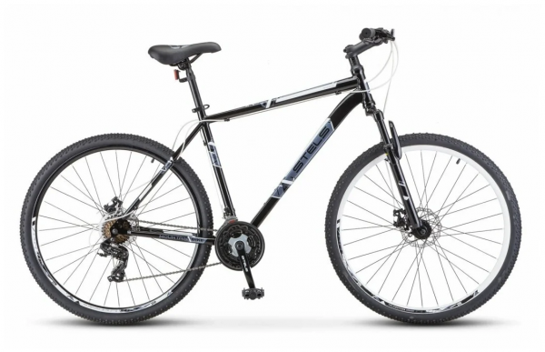 Велосипед Stels Navigator 700 MD 27.5" F020 Чёрный/Белый (2021)