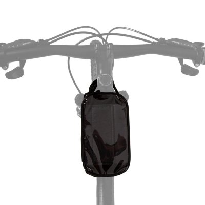Велосумка STG 555-538, на раму, влагозащищенная, 19х9х10 см, 1.5 л, черный, Х108354