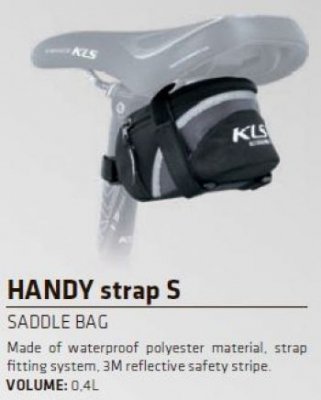 Сумка Kellys под седло HANDY strap S, 0,4л