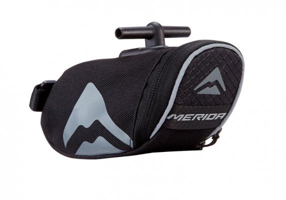 Сумка подседельная Merida T-bar 11.5*5.7*8.3 cm, крепление T-Bar, Medium black/grey 