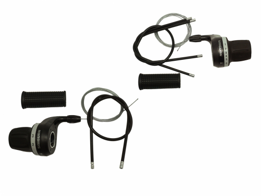 Грипшифты TBS KDSG-30-3SI 3+6скоростей, D:22,2 мм