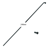 Спицы TBS оцинкованные 2 мм 14Gх248 мм