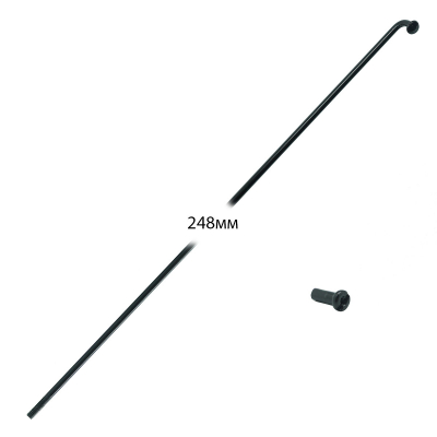 Спицы TBS оцинкованные 2 мм 14Gх248 мм