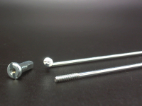 Спицы TBS оцинкованные 2,0мм 14GX110мм с ниппелями 1/2", 144 шт. 