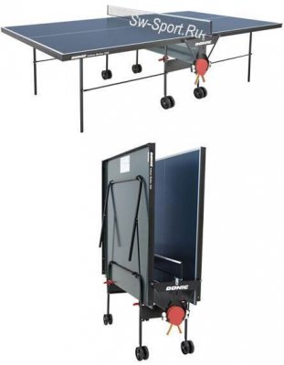 Теннисный стол для помещений Donic Indoor Roller 350 Blue
