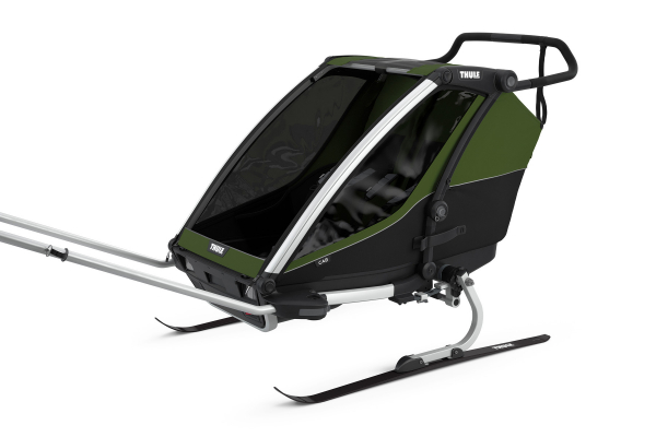 Велосипедный прицеп Thule Chariot Cab2 CypresGreen