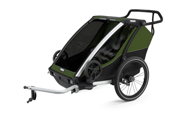 Велосипедный прицеп Thule Chariot Cab2 CypresGreen